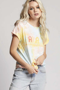 Havana Endless Summer Tie Dye Fitted T-Shirt