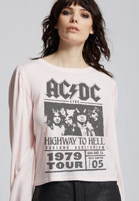 AC/DC Highway To Hell Puff Sleeve