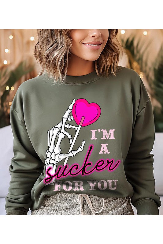 UNISEX VALENTINE'S DAY FLEECE SWEATSHIRT