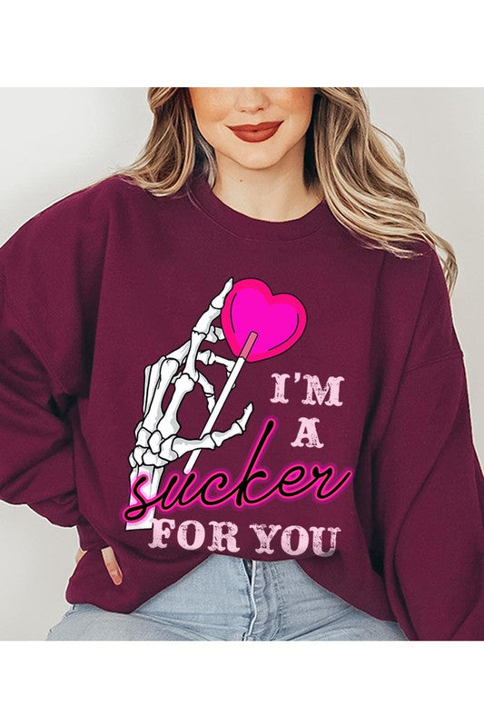 UNISEX VALENTINE'S DAY FLEECE SWEATSHIRT