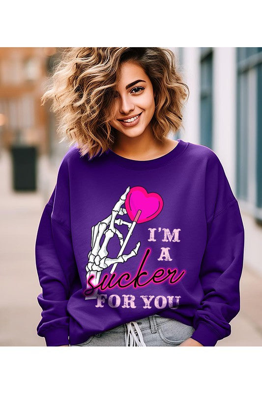 UNISEX VALENTINE'S DAY FLEECE SWEATSHIRT