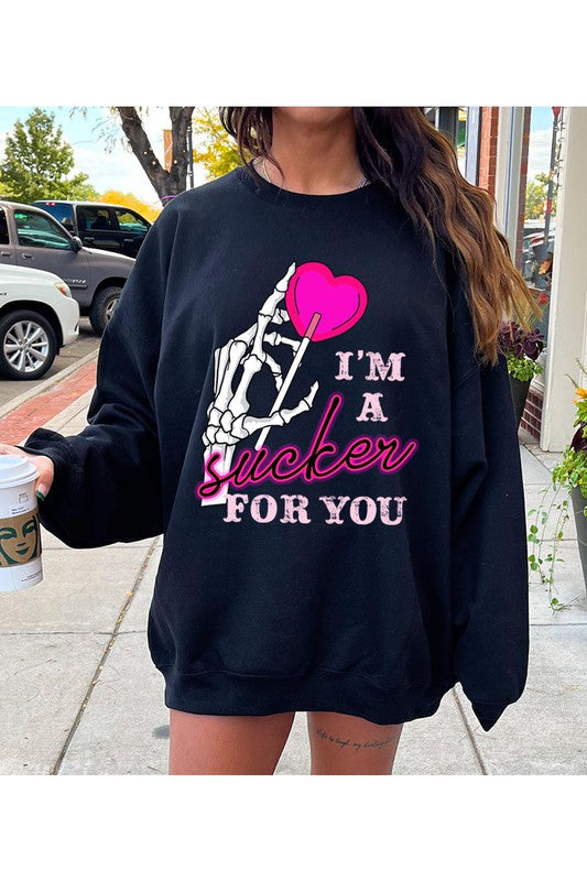 UNISEX VALENTINE'S DAY FLEECE SWEATSHIRT