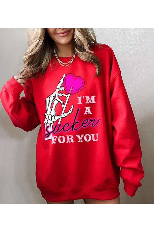 UNISEX VALENTINE'S DAY FLEECE SWEATSHIRT