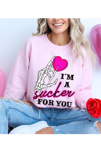 UNISEX VALENTINE'S DAY FLEECE SWEATSHIRT