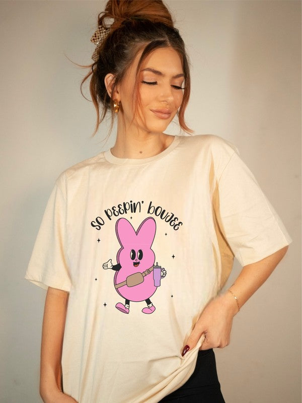 Pink Peep, So Peepin' Boujee  Graphic Tee