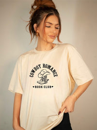 Cowboy Romance Book Club Graphic Tee