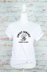 Cowboy Romance Book Club Graphic Tee