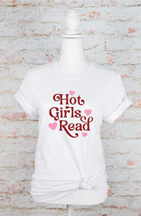 Hot Girls Read Graphic Tee