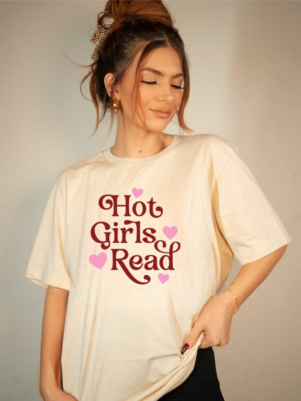 Hot Girls Read Graphic Tee