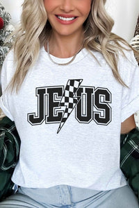 JESUS LIGHTNING OVERSIZED TEE