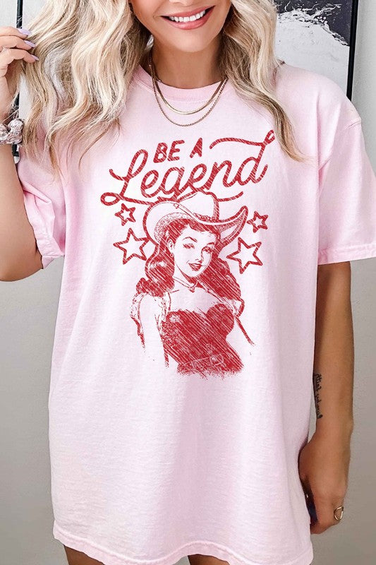 BE A LEGEND WESTERN COUNTRY GRAPHIC TEE