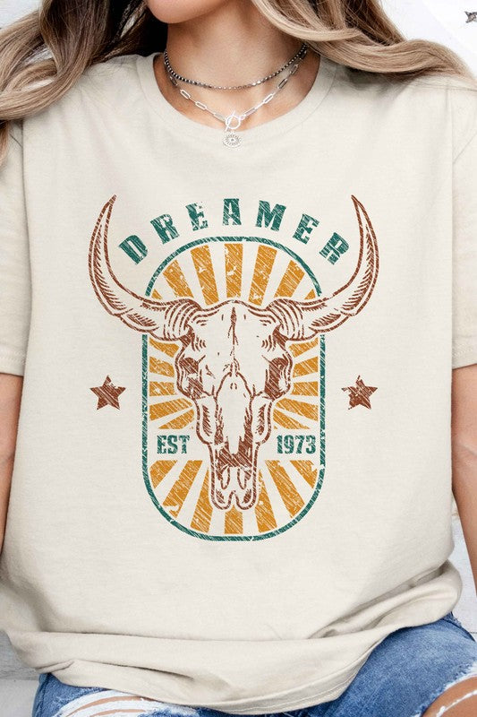 DREAMER WESTERN WILD WEST GRAPHIC TEE