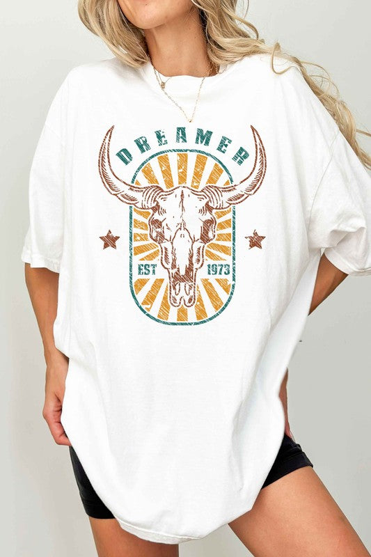 DREAMER WESTERN WILD WEST OVERSIZED TEE