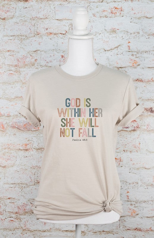 God Is Within Her Graphic Tee