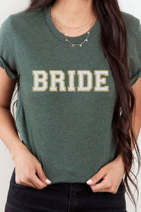 Bride Faux Chenille Graphic PLUS Tee