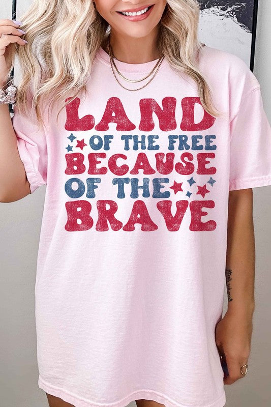 LAND OF THE FREE GRAPHIC TEE