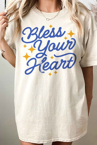 BLESS YOUR HEART OVERSIZED TEE