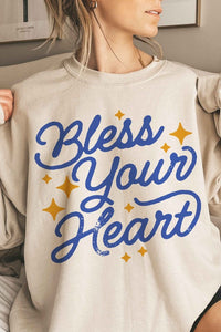BLESS YOUR HEART OVERSIZED SWEATSHIRT