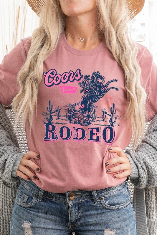 Coors Rodeo Western Graphic T Shirts