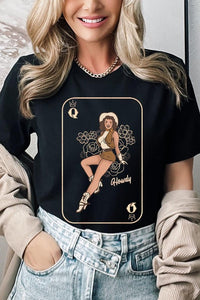 Howdy Cowgirl Queen Graphic T Shirts