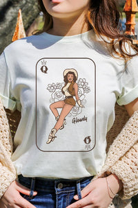 Howdy Cowgirl Queen Graphic T Shirts