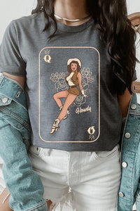 Howdy Cowgirl Queen Graphic T Shirts