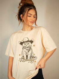 Meowdy Cat Graphic Tee