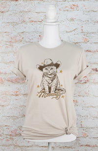 Meowdy Cat Graphic Tee