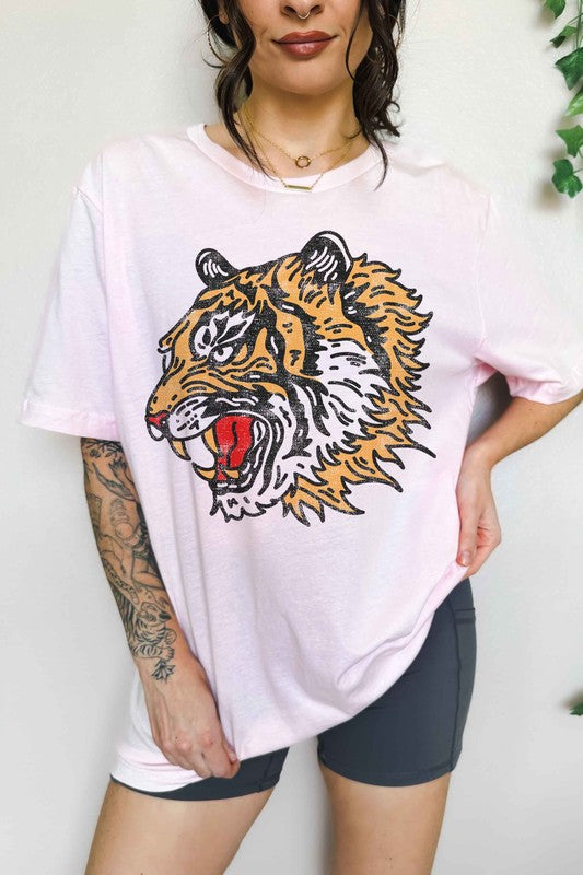 TIGER OVERSIZED TEE