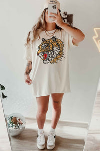 TIGER OVERSIZED TEE