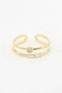 Neo Double Layer Adjustable Ring