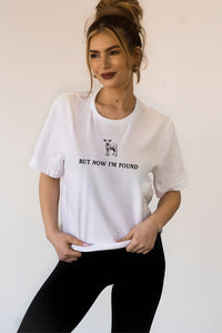 But Now I'm Found Bella Canvas Graphic Tee