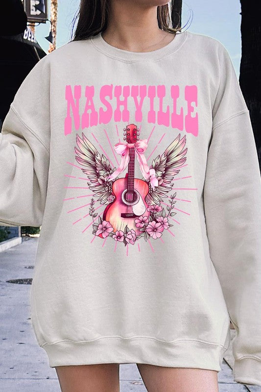 Coquette Nashville Graphic Fleece Sweatshirts