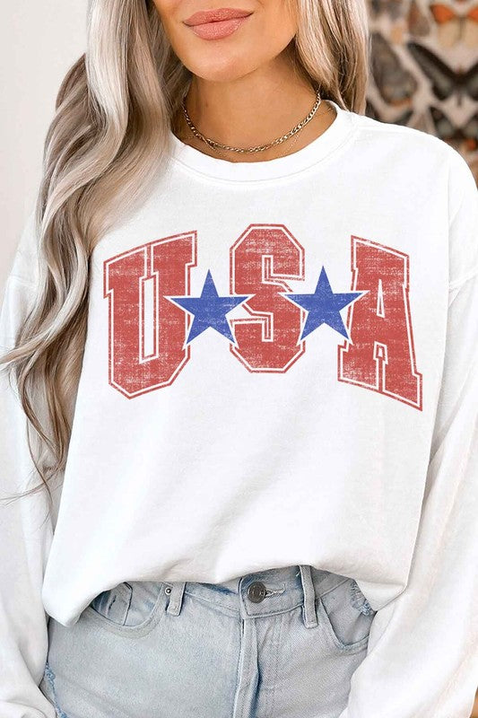 USA GRAPHIC SWEATSHIRT