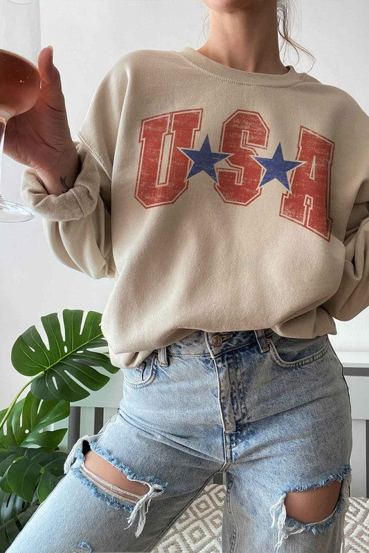 USA GRAPHIC SWEATSHIRT