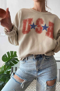 USA GRAPHIC SWEATSHIRT