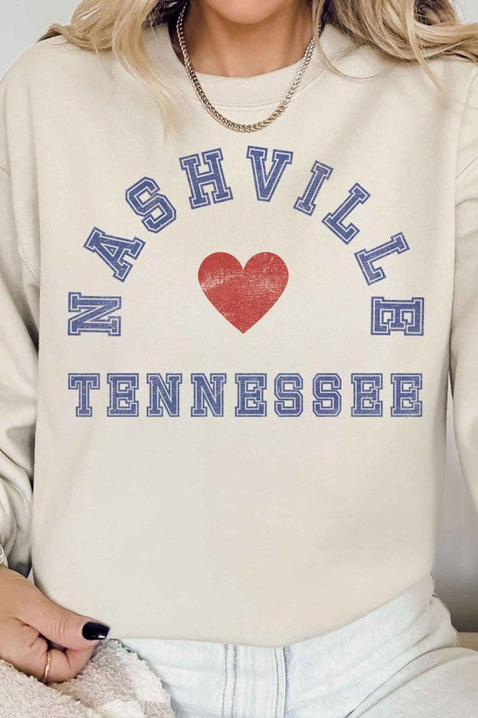 NASHVILLE TENNESSEE GRAPHIC SWEATSHIRT