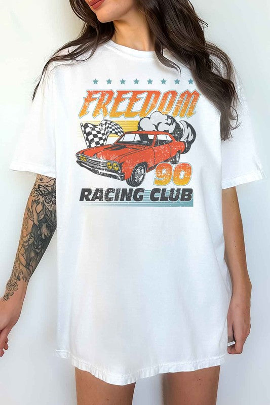 FREEDOM RACING CLUB OVERSIZED TEE