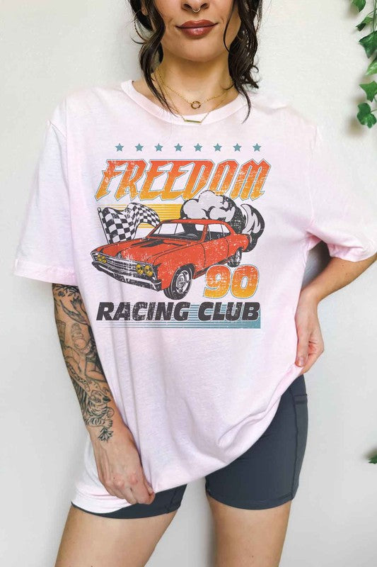 FREEDOM RACING CLUB OVERSIZED TEE