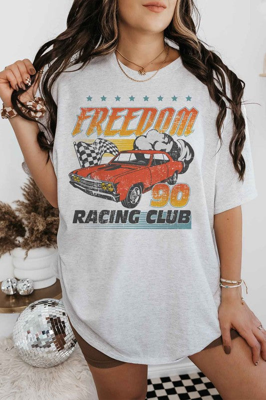 FREEDOM RACING CLUB OVERSIZED TEE