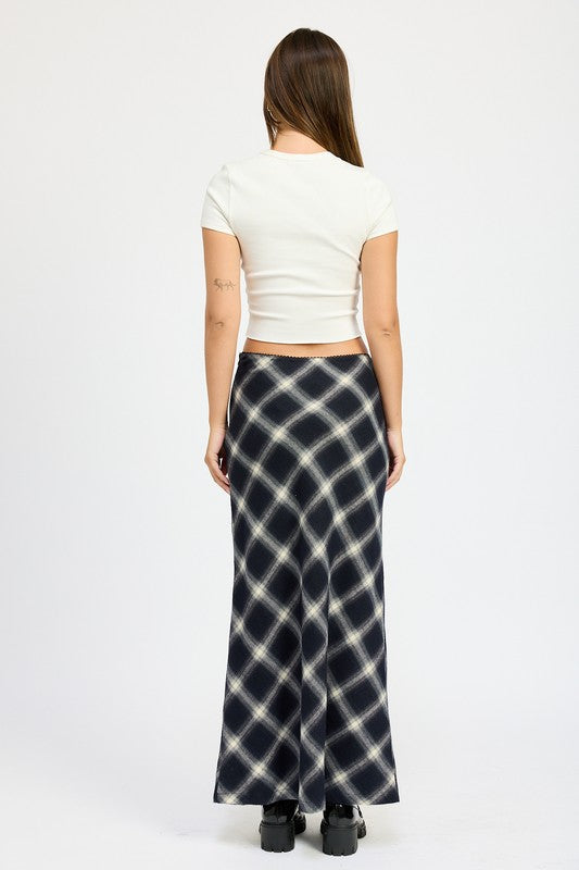 BIAS MAXI SKIRT