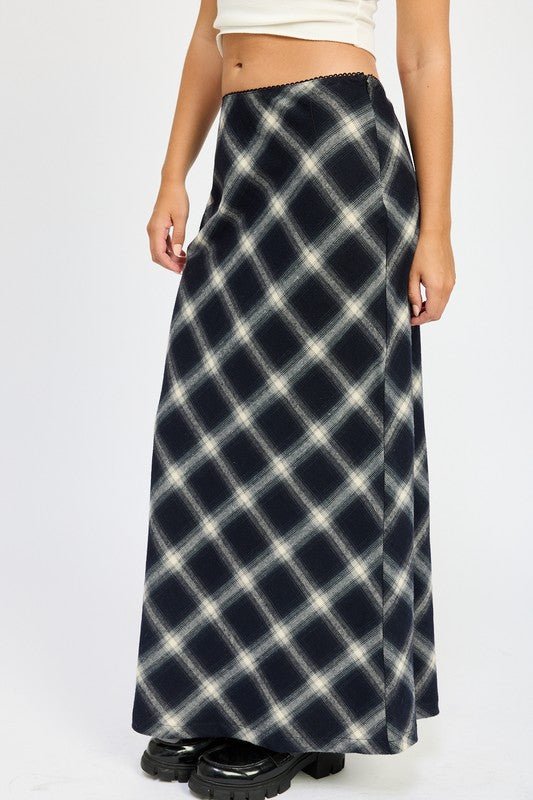 BIAS MAXI SKIRT