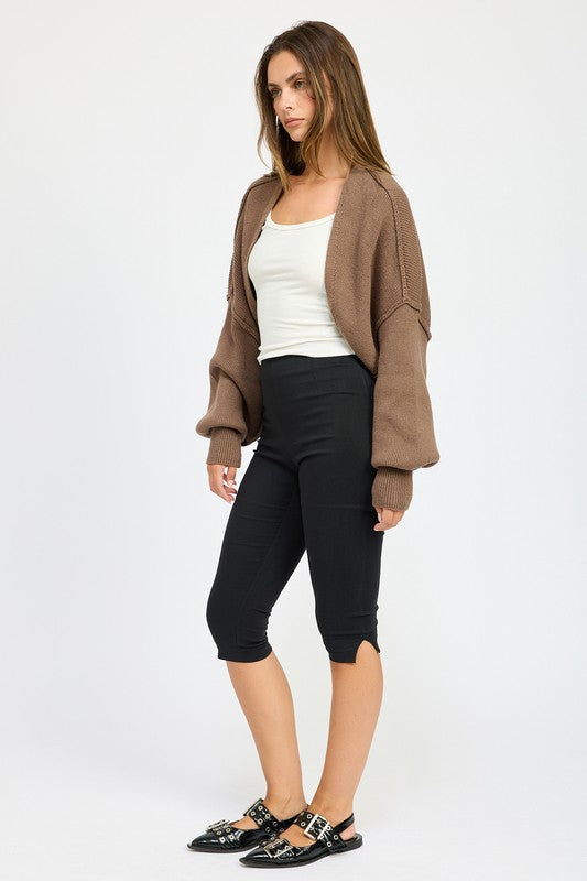 OVERSIZED SHRUG CARDIGAN SWEATER