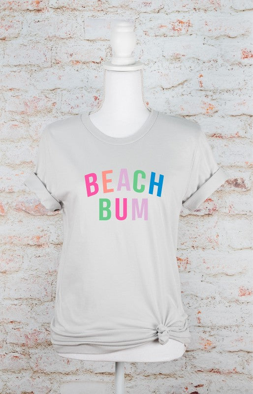 Colorful Beach Bum Softstyle Tee