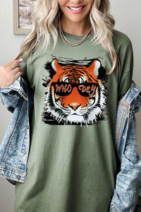 Tiger Who Dey Graphic Heavyweight Tee