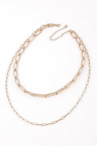 Mix Chain Layered Necklace