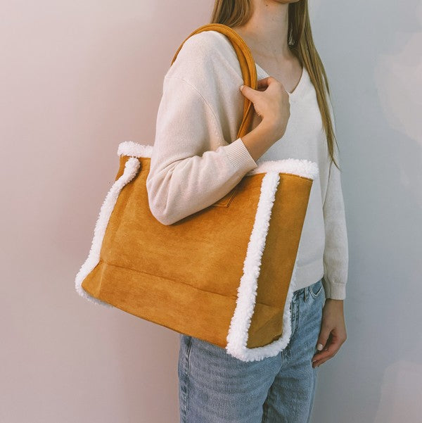 Teddy Cozy The Tote Shoulder Bag