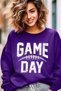 Game Day Football Graphic Fleece Sweatshirts