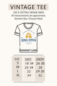 Western Style Garment Dye Graphic Tee