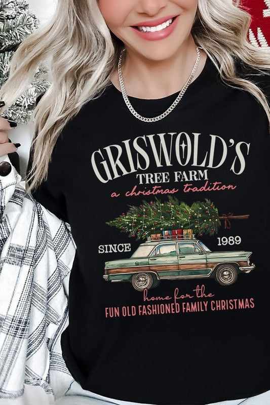 Griswold Christmas Tree Farm Graphic Tee